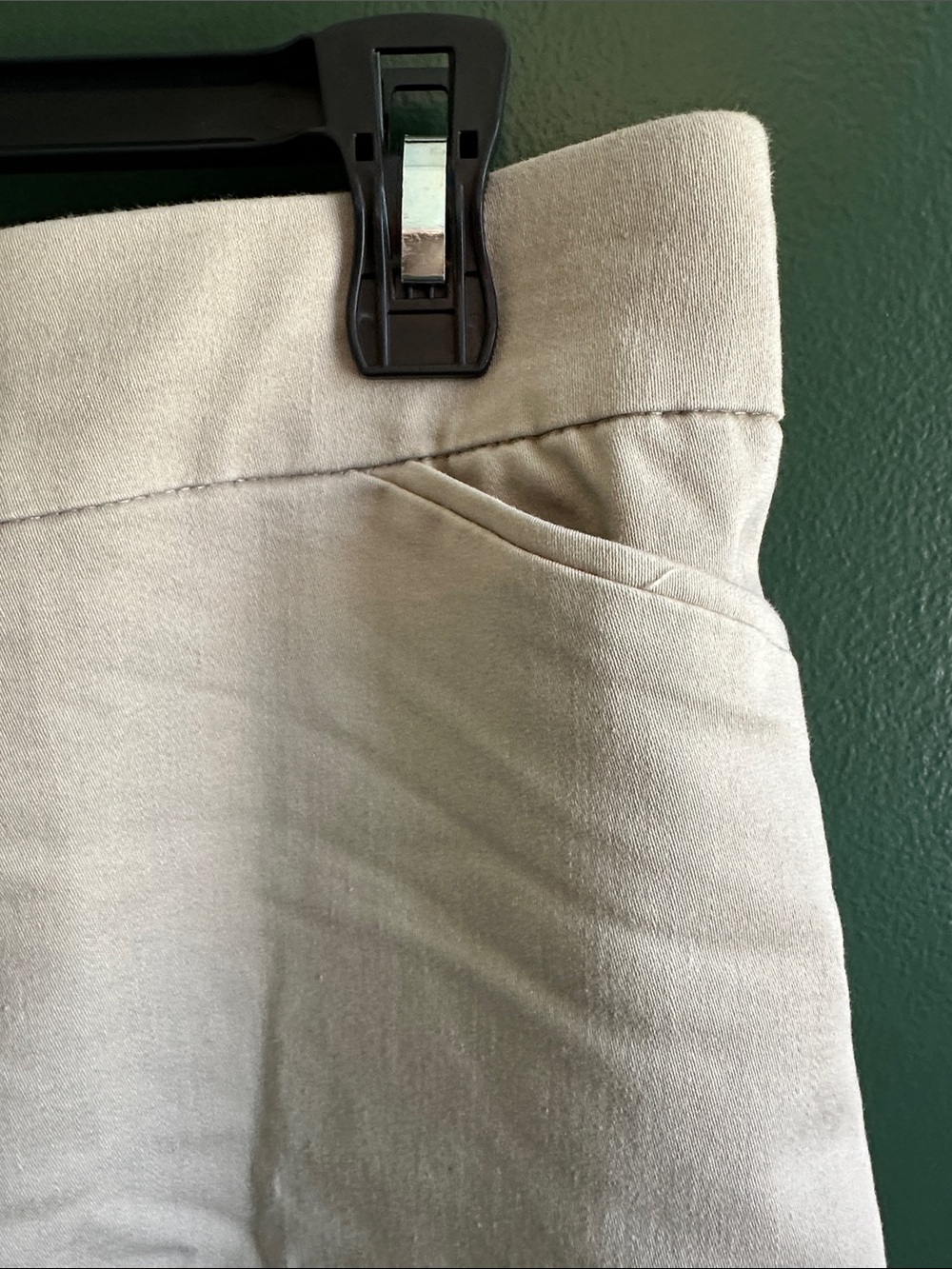 croft & barrow The Effortless Stretch Skort Light Tan Size 8 - Picture 8 of 12